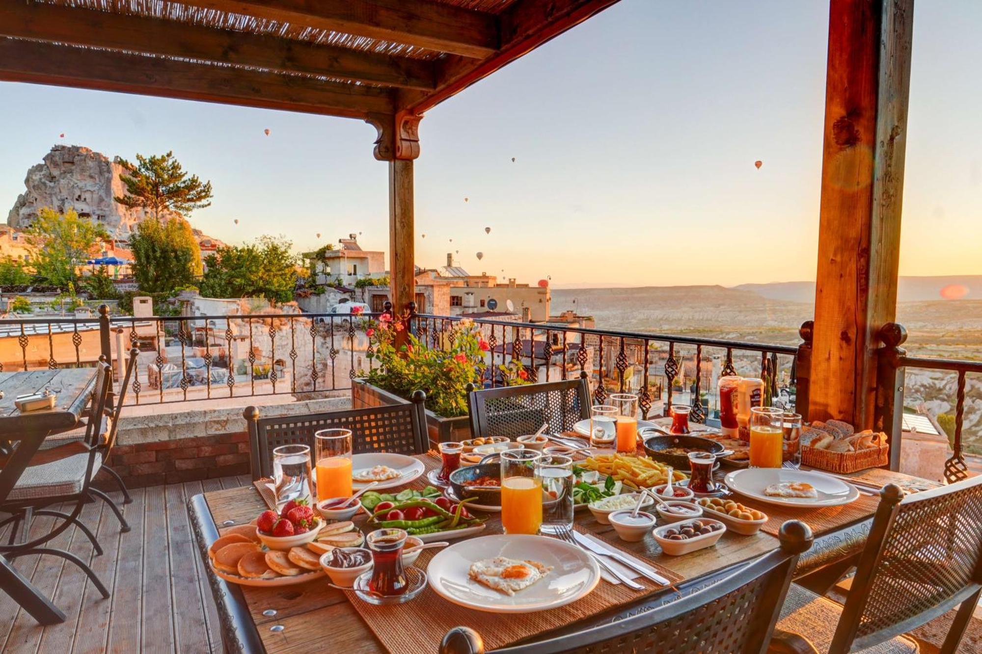 Vasil Cave Hotel 우치사르 외부 사진
