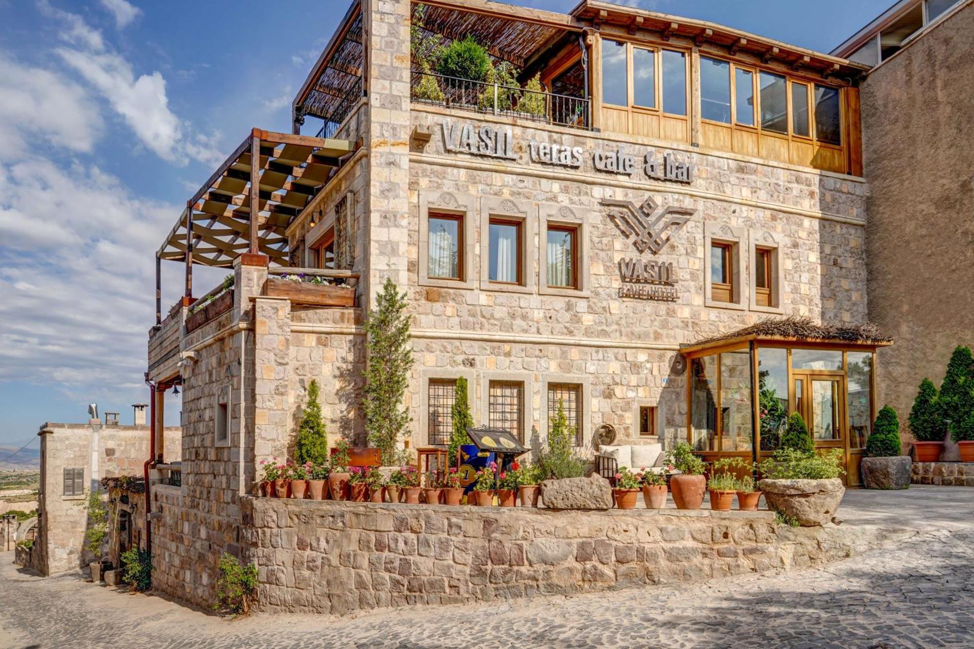 Vasil Cave Hotel 우치사르 외부 사진