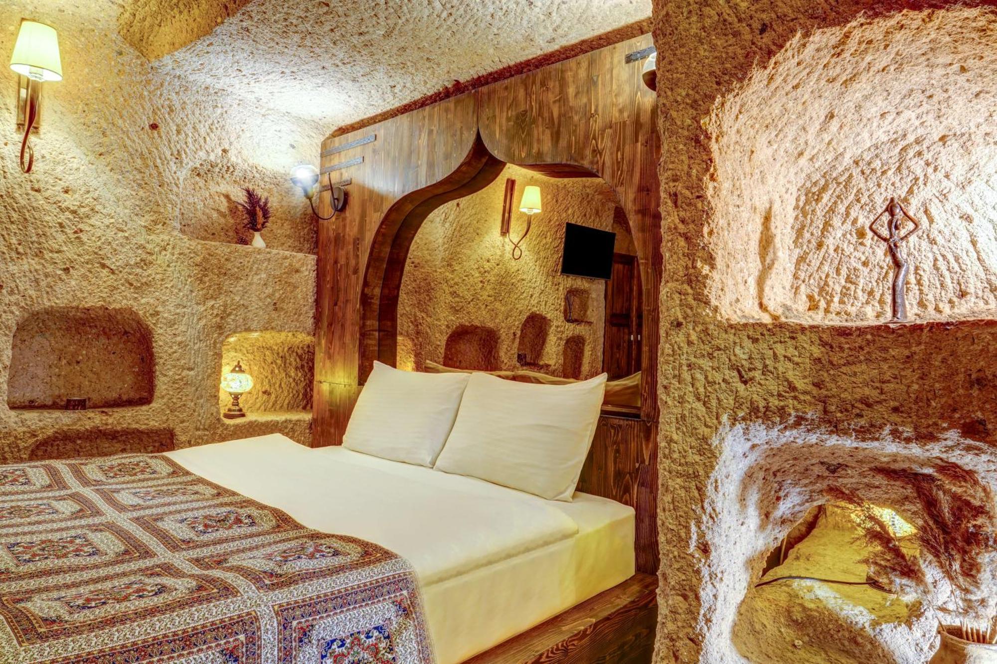 Vasil Cave Hotel 우치사르 객실 사진
