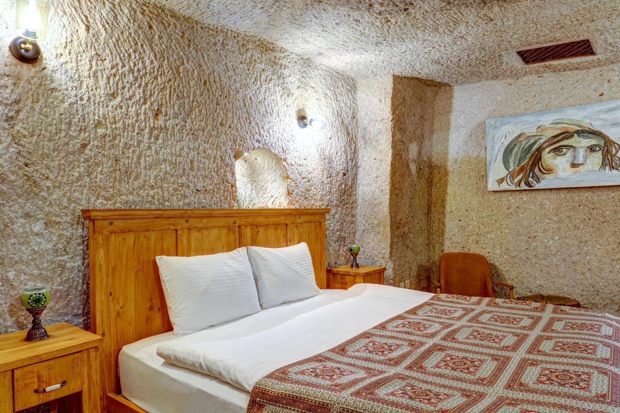 Vasil Cave Hotel 우치사르 객실 사진