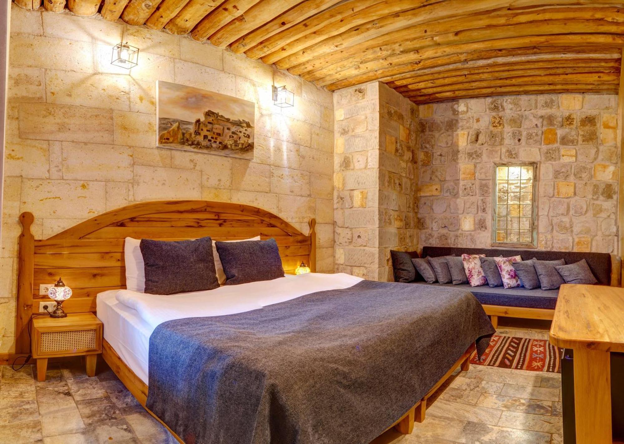 Vasil Cave Hotel 우치사르 객실 사진